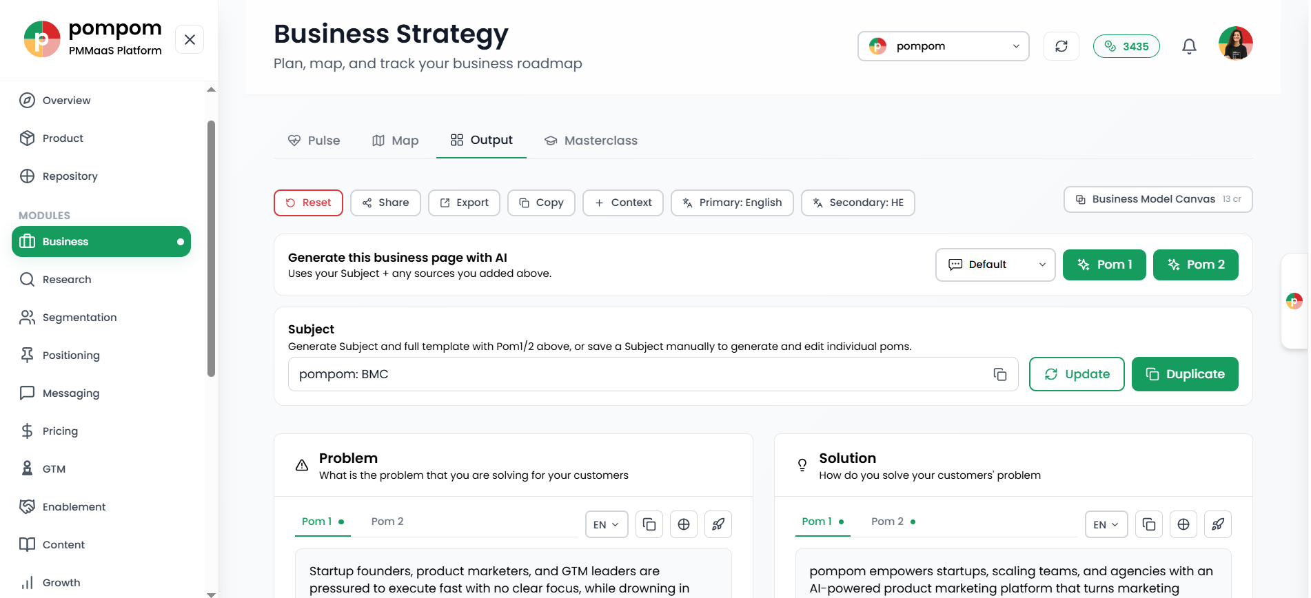 Business Strategy